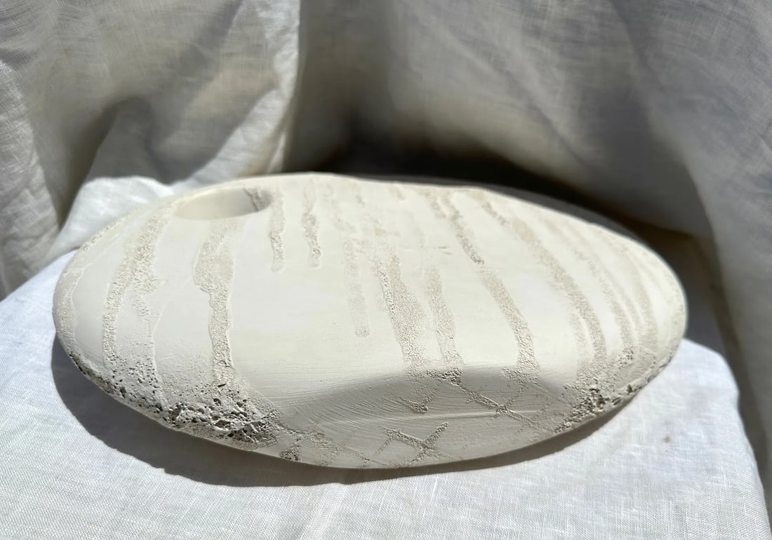 Vintage Textured Vase - 6