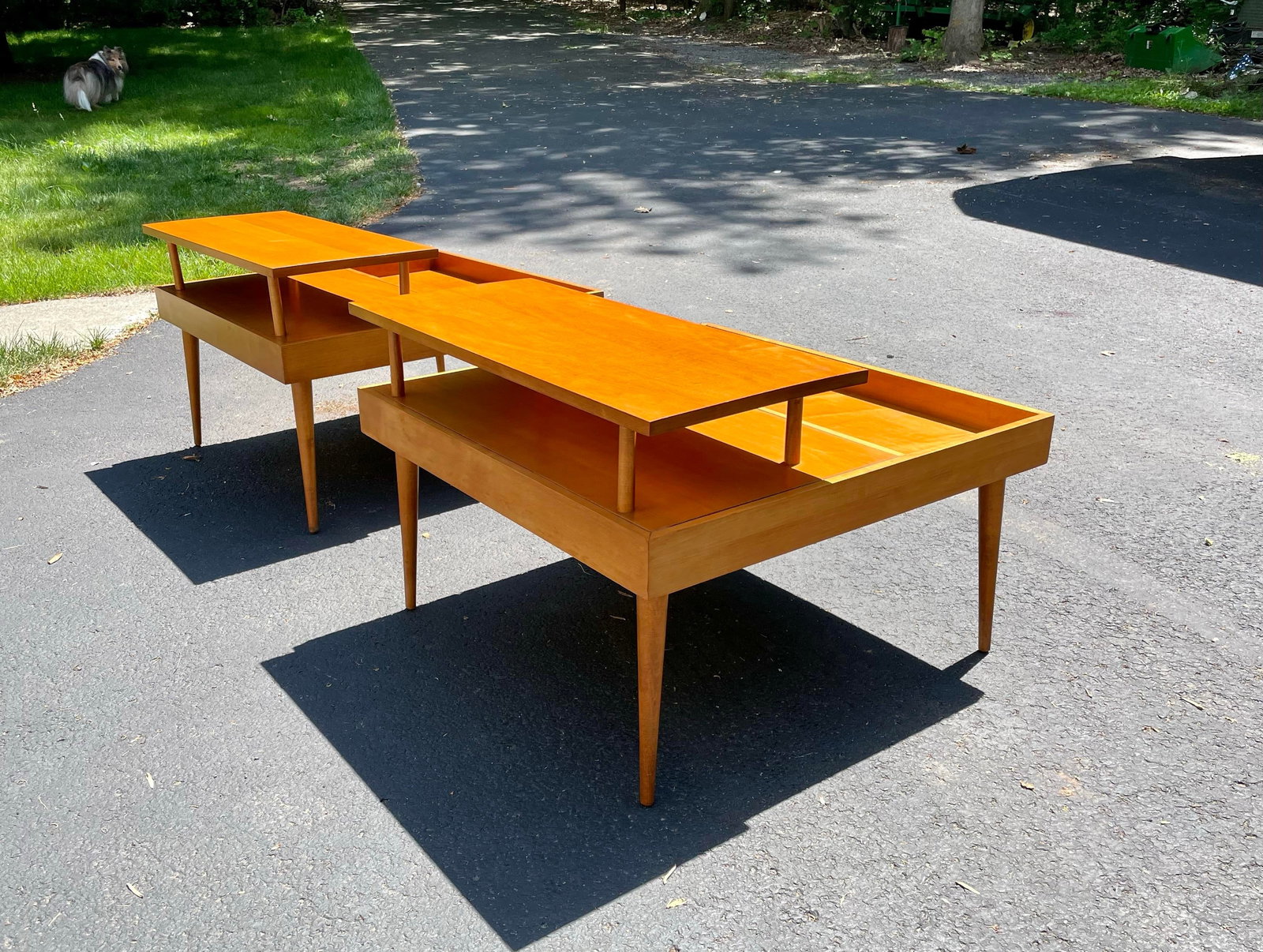 Paul McCobb Planner Group by Winchendon Two Tier Tables - 6