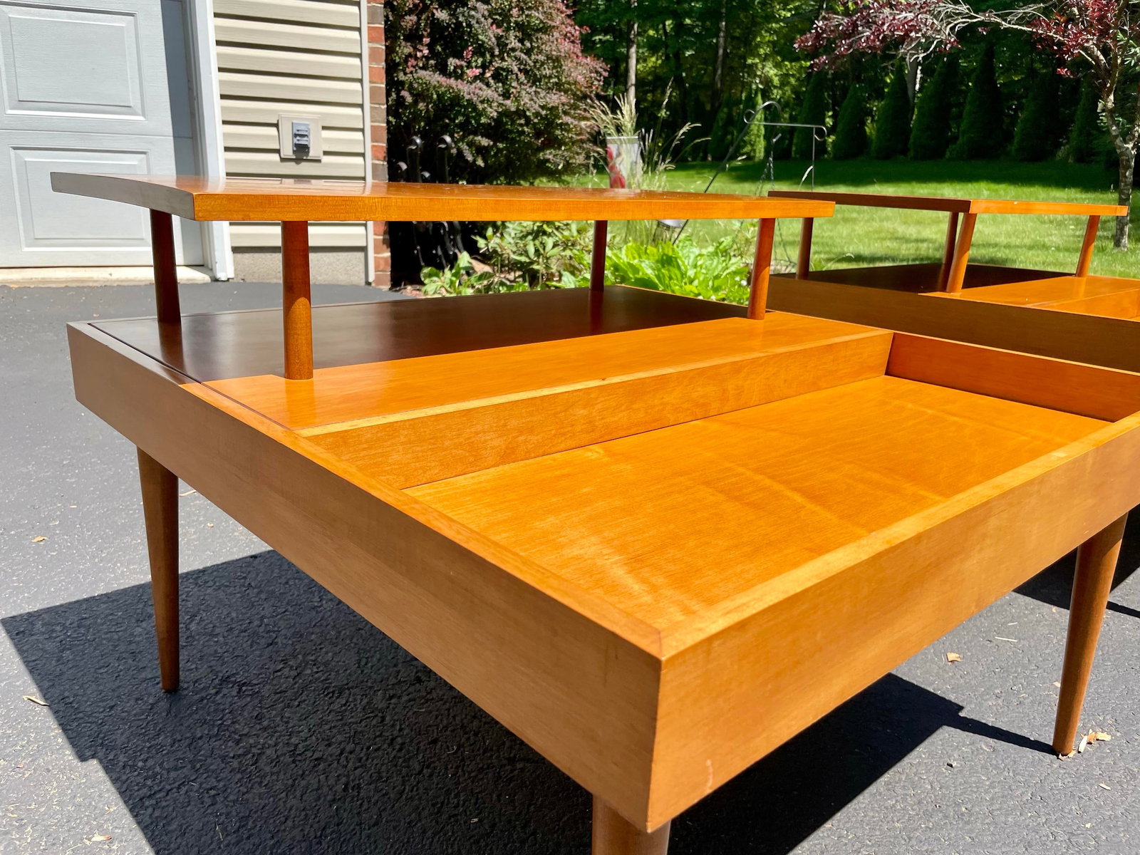 Paul McCobb Planner Group by Winchendon Two Tier Tables - 7