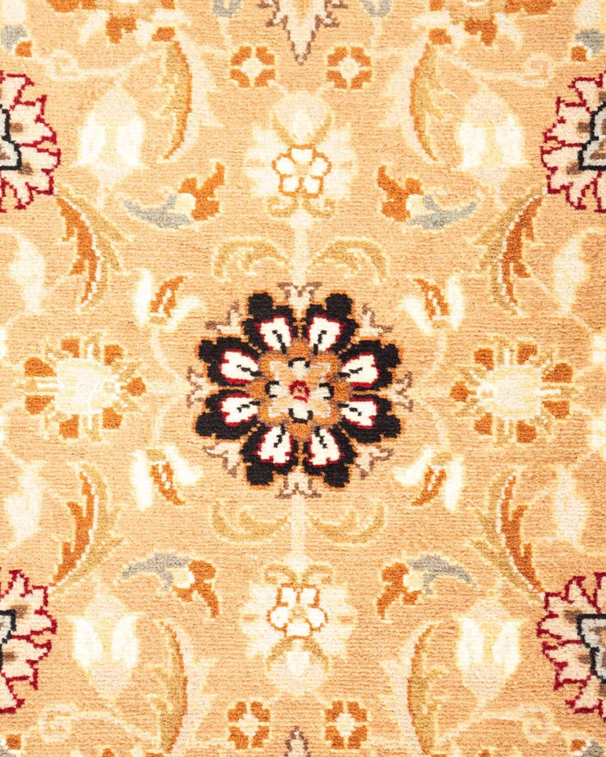 Mogul, One-of-a-Kind Hand-Knotted Area Rug - Beige, 3' 2" x 5' 4" - 3