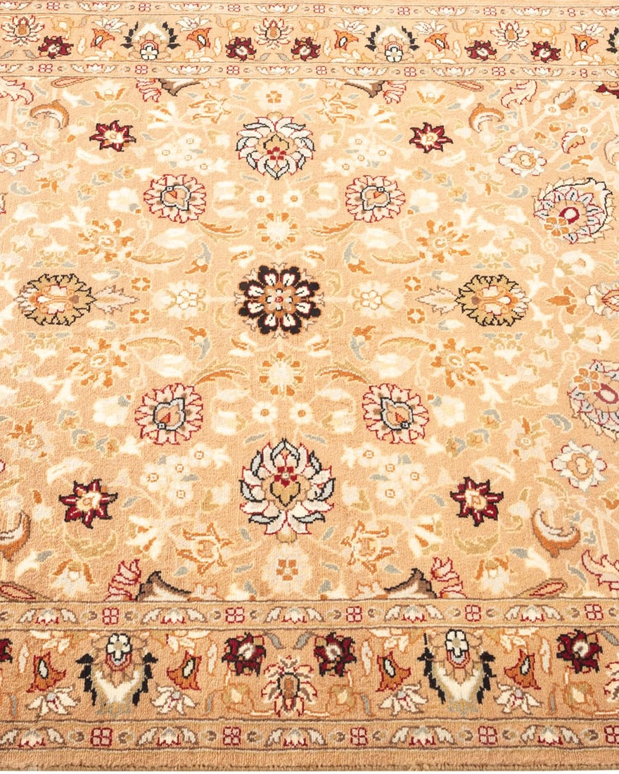 Mogul, One-of-a-Kind Hand-Knotted Area Rug - Beige, 3' 2" x 5' 4" - 4