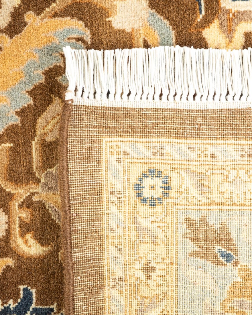 Mogul, One-of-a-Kind Hand-Knotted Area Rug - Brown, 6' 1" x 8' 10" - 5