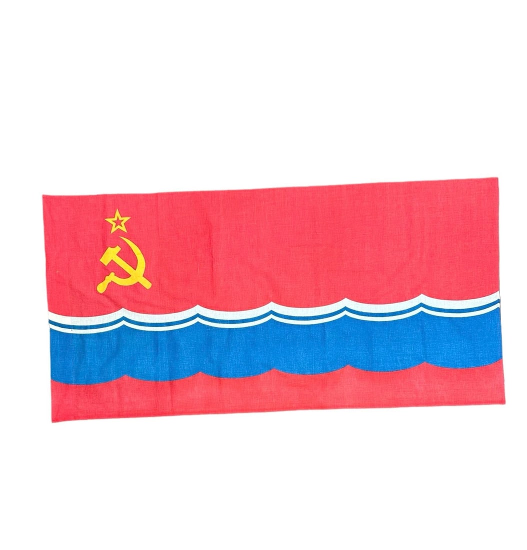 Vintage Flag Ussr Estonian Soviet Socialist Republic - 2