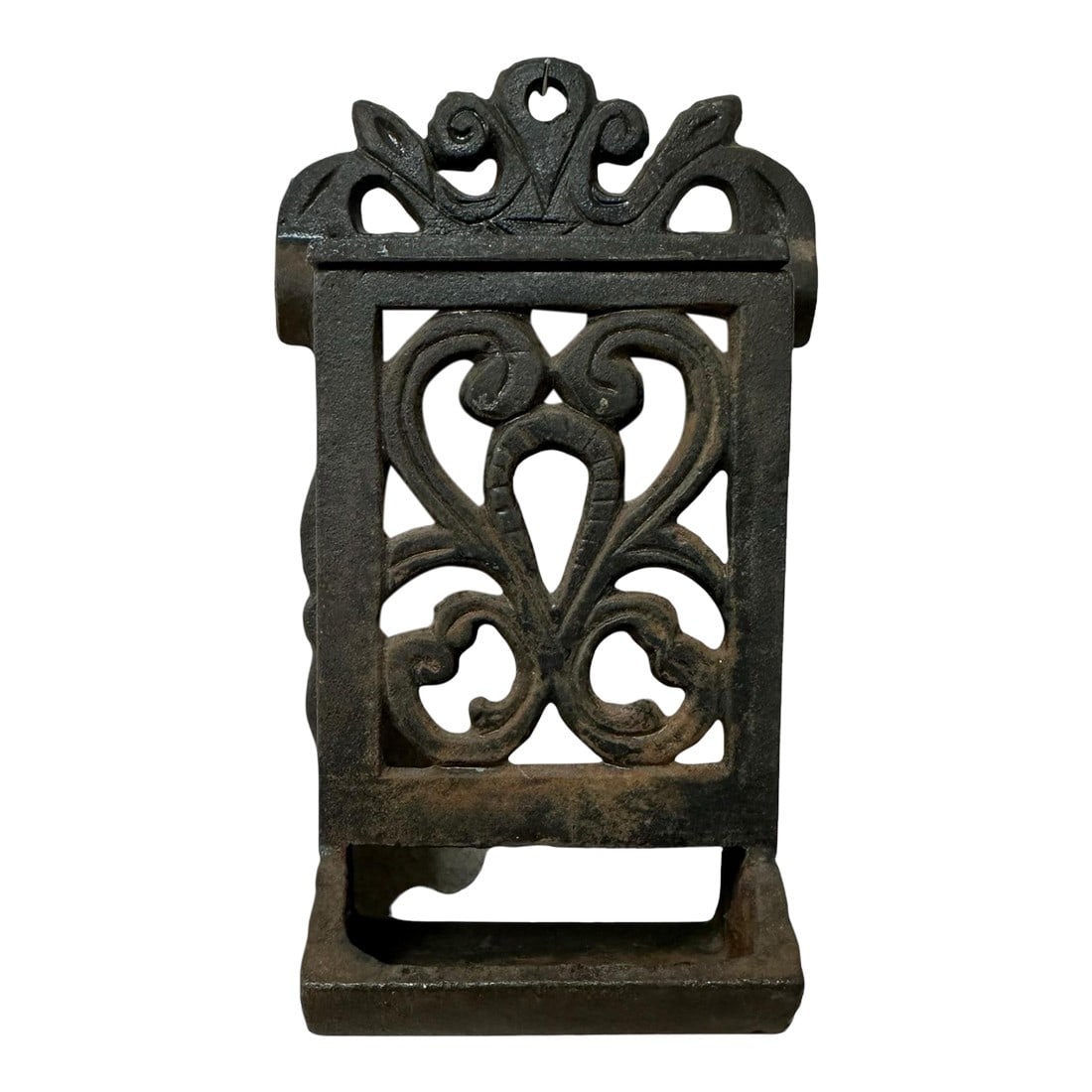 Vintage Cast Iron Matchbox Holder Wall Mount (1 of 9)
