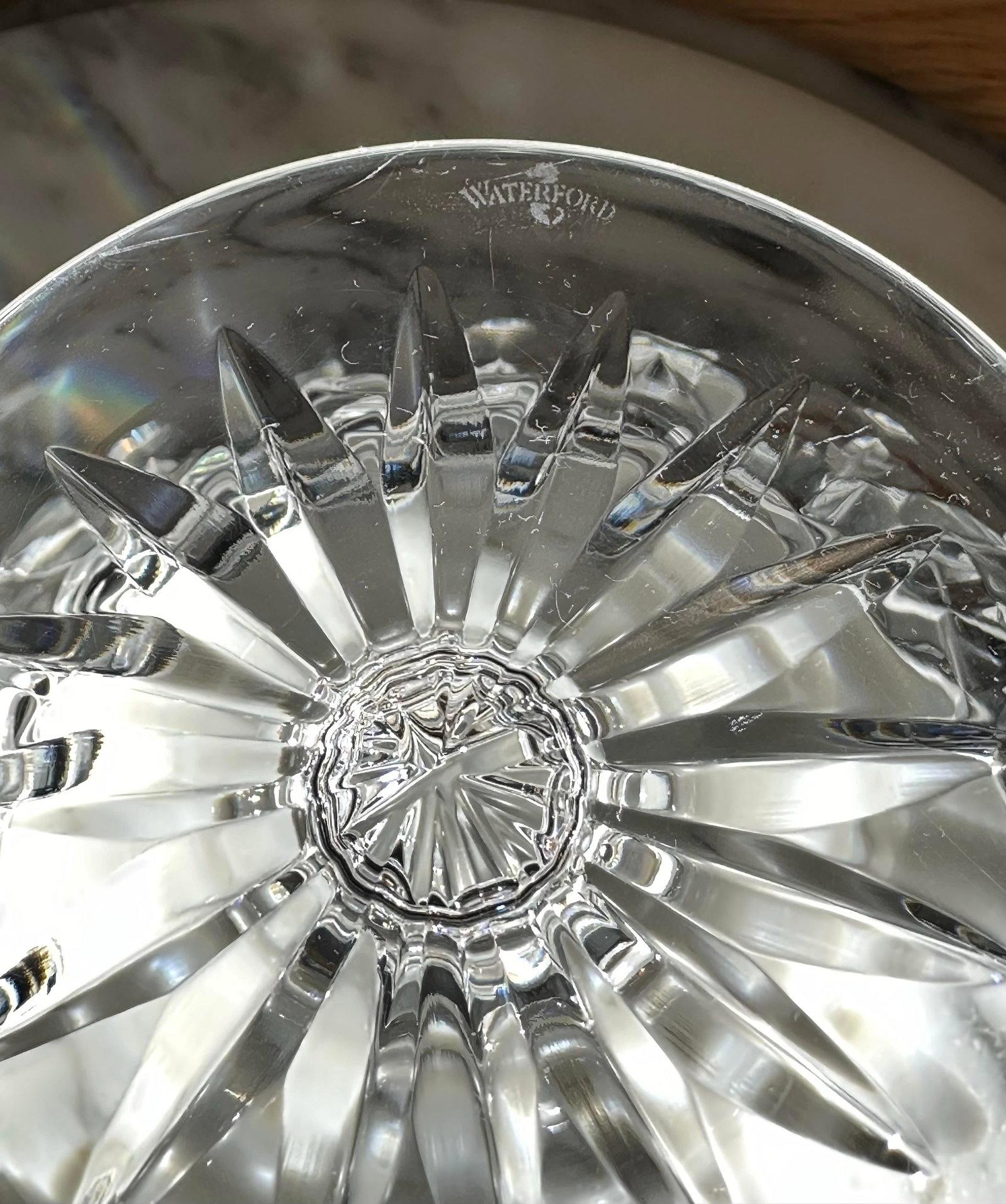 Waterford Lismore Crystal Glass Compote - 2