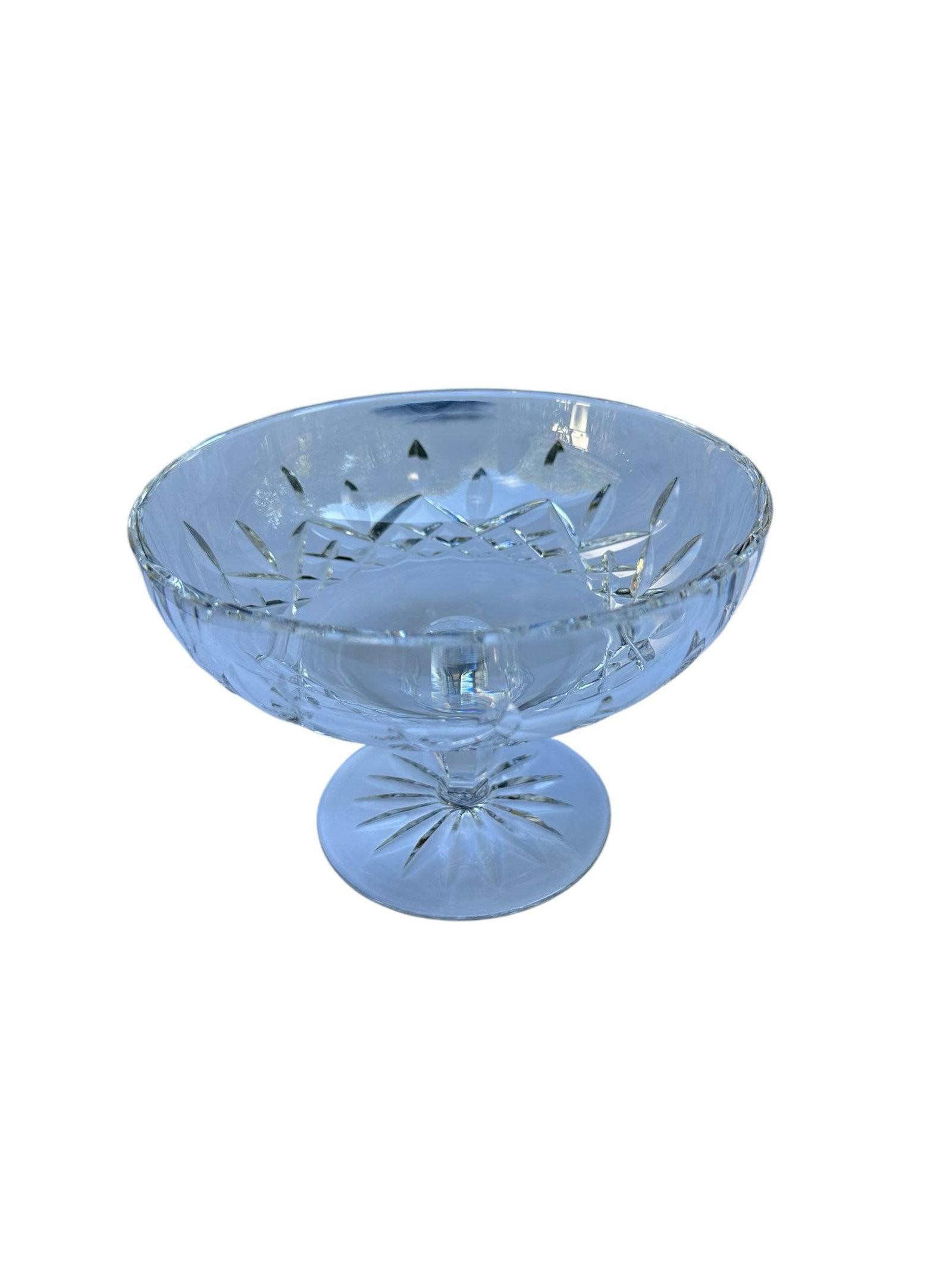 Waterford Lismore Crystal Glass Compote - 5