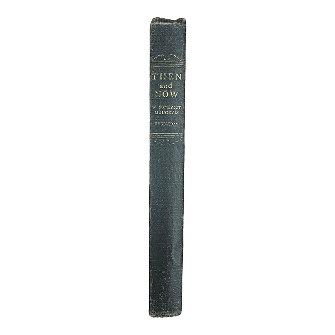 1946 First Edition Hardcover Book Then and Now by W. Somerset Maugham: 1946 First Edition Hardcover Then and Now by W. Somerset Maugham Published by Doubleday, Garden City, N. Y. Stated First Edition 278 pages Then and Now is a historical novel by W. Somerset