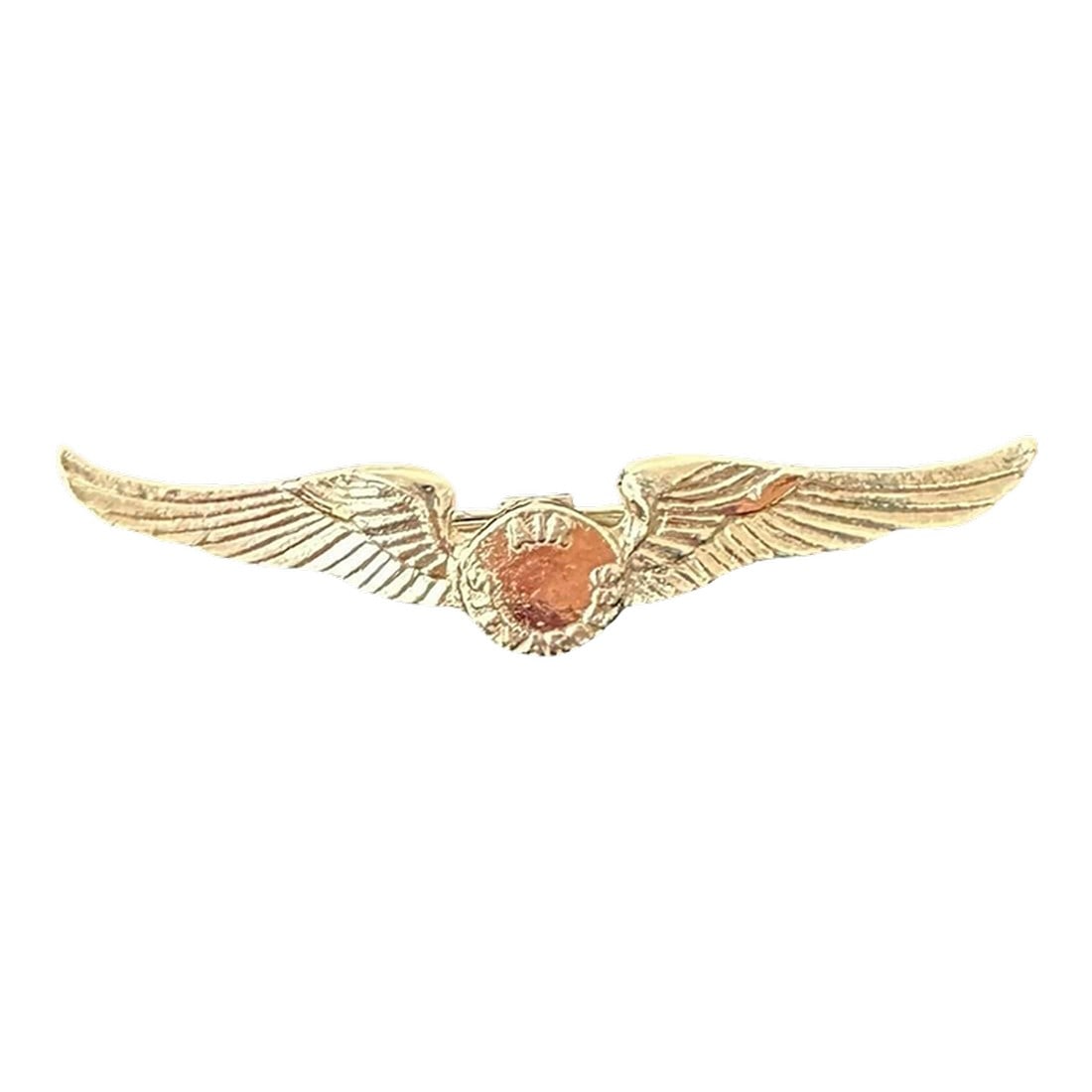 Vintage Airlines Souvenir Air Stewardess Wings Silver Tone Brooch Pin: Vintage Air Stewardess Silver Tone Wings Brooch Pin Airlines Souvenir Pin 2 5/8 inches long x .5' wide x .25" deep Excellent condition Condition: Alterations: Original Condition Unaltered