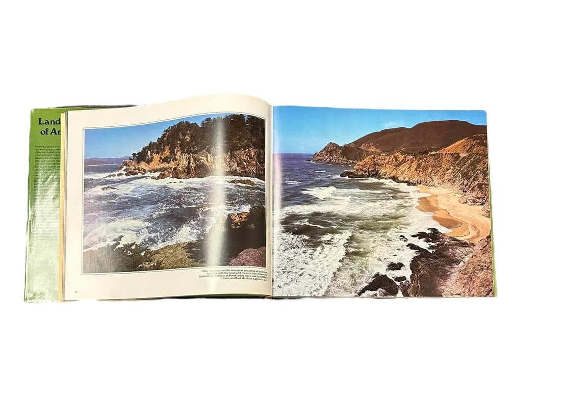 First Edition 1983 Landscapes of America Hardcover Coffee Table Book - 3