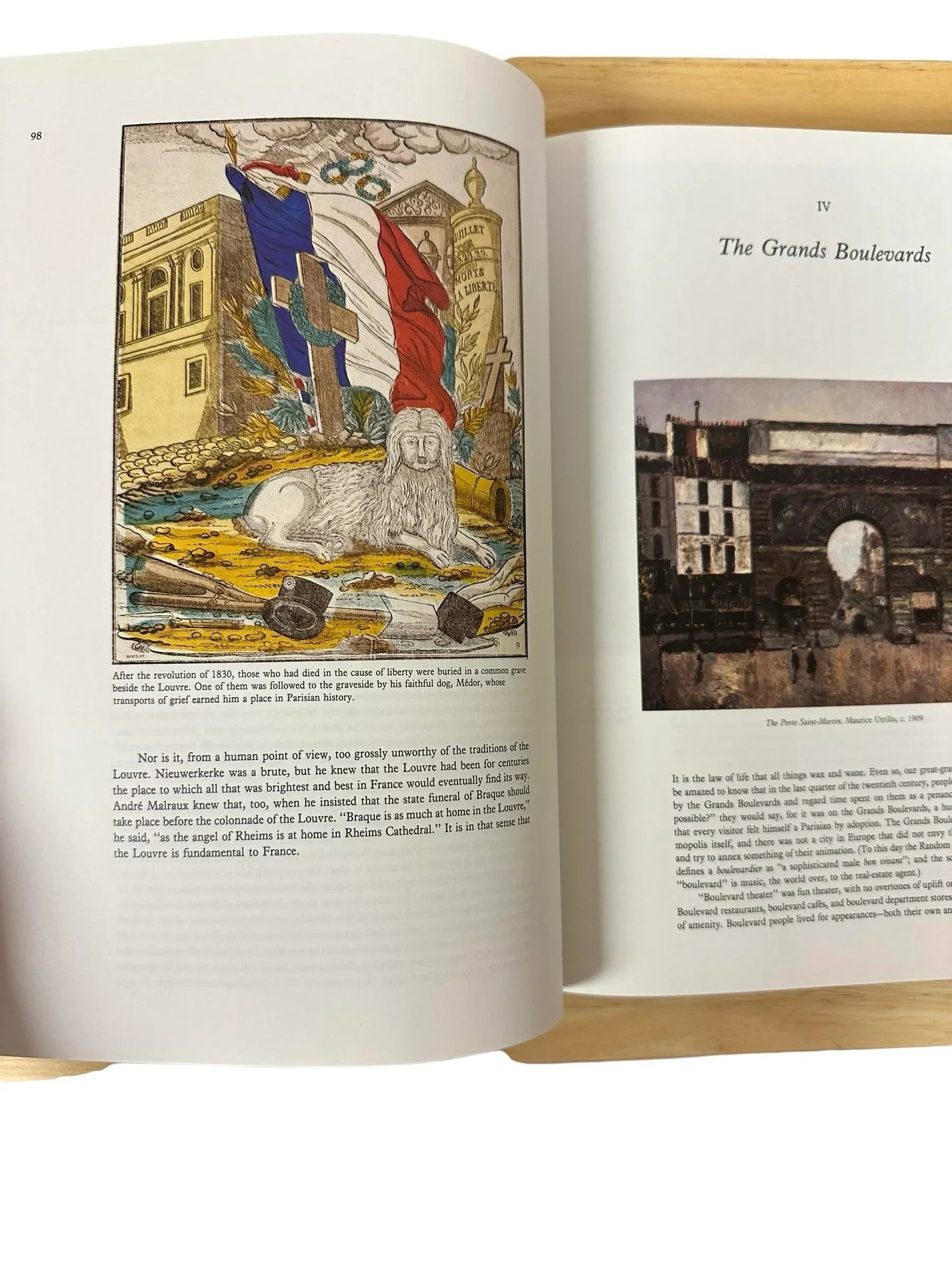 1983 First Edition Paris Hardcover Coffee Table Book John Russell - 11