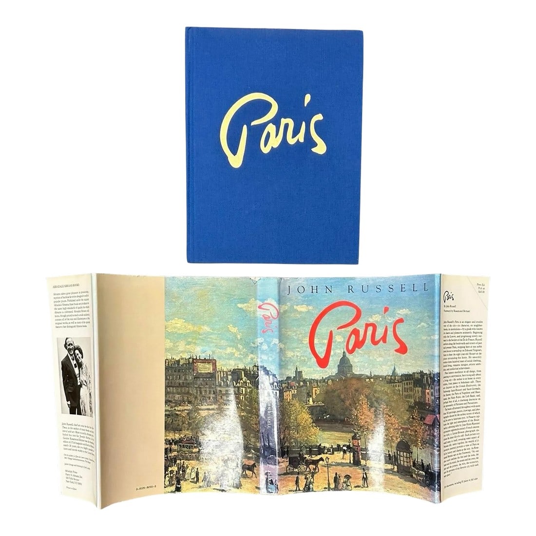 1983 First Edition Paris Hardcover Coffee Table Book John Russell (1 of 12)