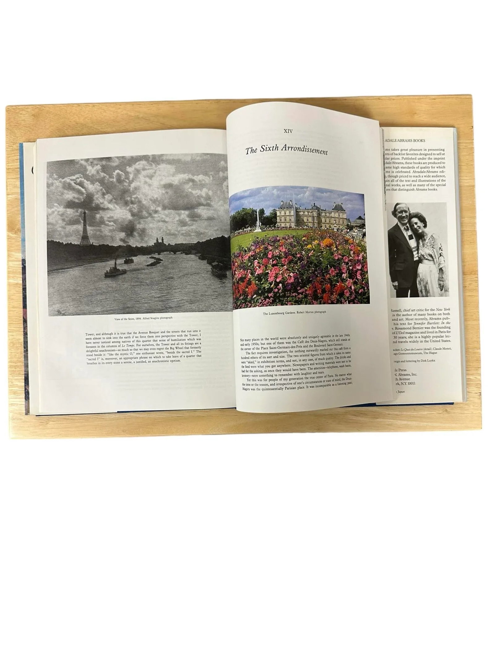 1983 First Edition Paris Hardcover Coffee Table Book John Russell - 7