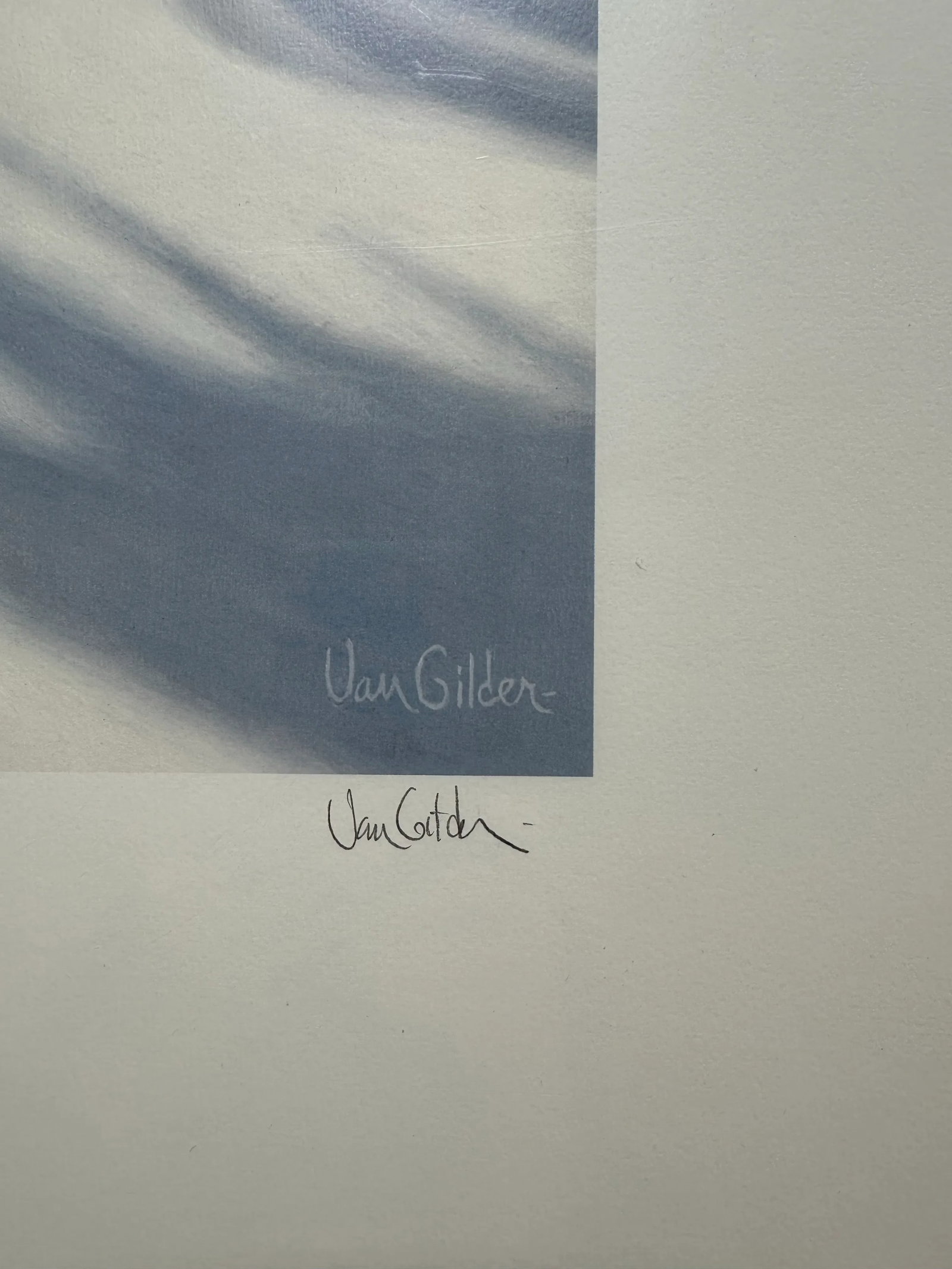 Signed Numbered Ron Van Gilder Limited Edition Color Lithograph Print Silent Shadows Ruffed Grouse - 4