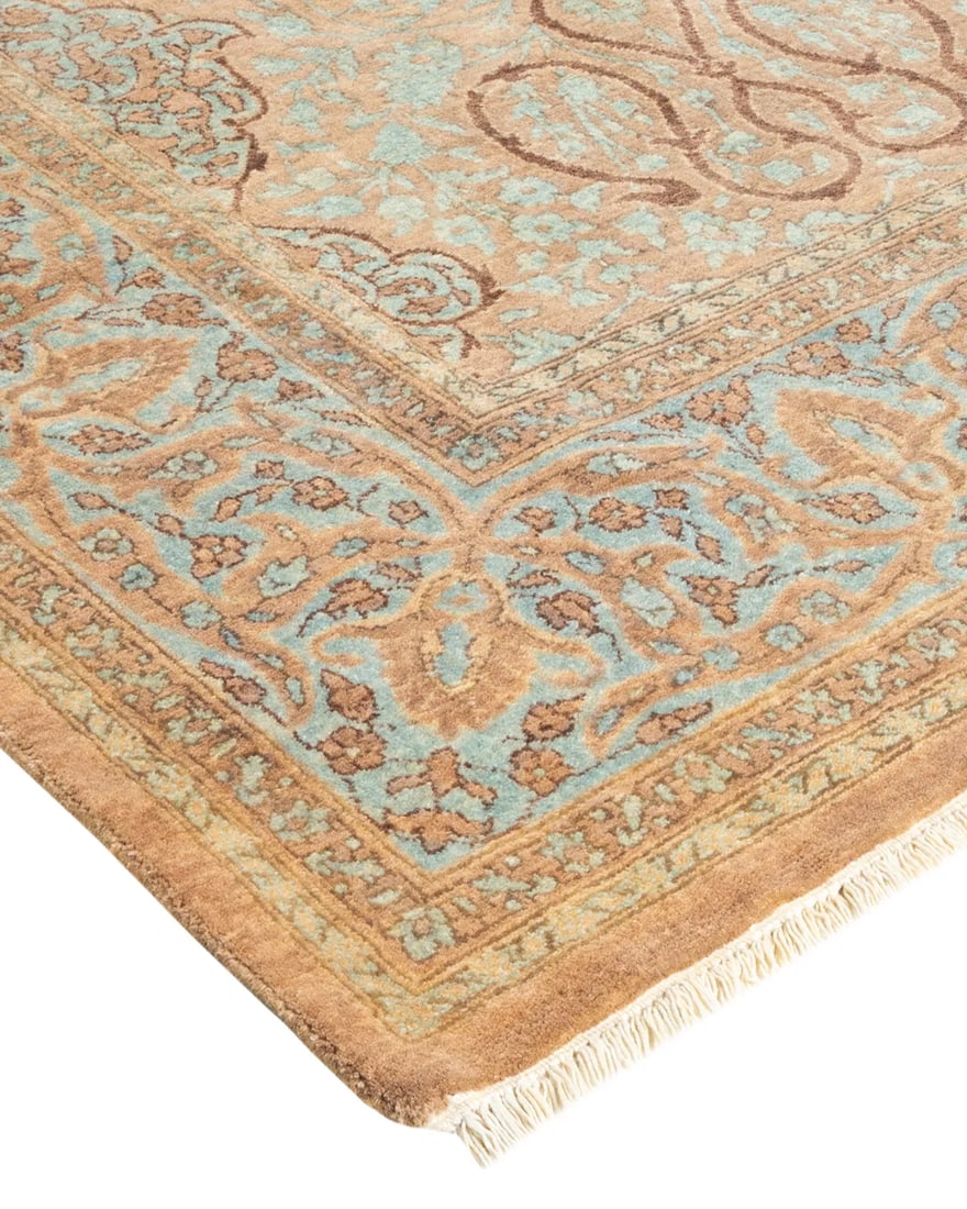 Mogul, One-of-a-Kind Hand-Knotted Area Rug - Brown, 5' 3" x 8' 0" - 2