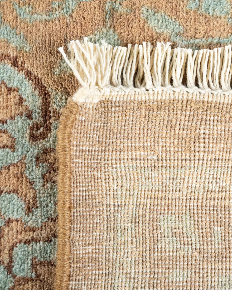 Mogul, One-of-a-Kind Hand-Knotted Area Rug - Brown, 5' 3" x 8' 0" - 5