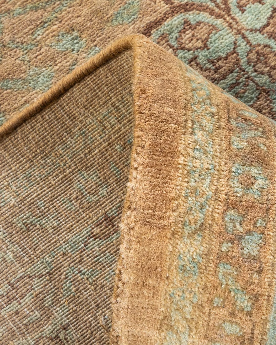 Mogul, One-of-a-Kind Hand-Knotted Area Rug - Brown, 5' 3" x 8' 0" - 6