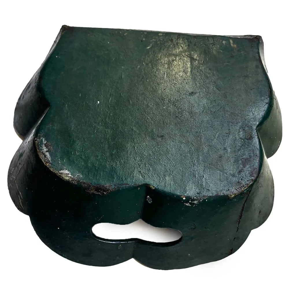 19th Century English Victorian Papier Mache Inlay & Gold Leaf Dust Pan - 5