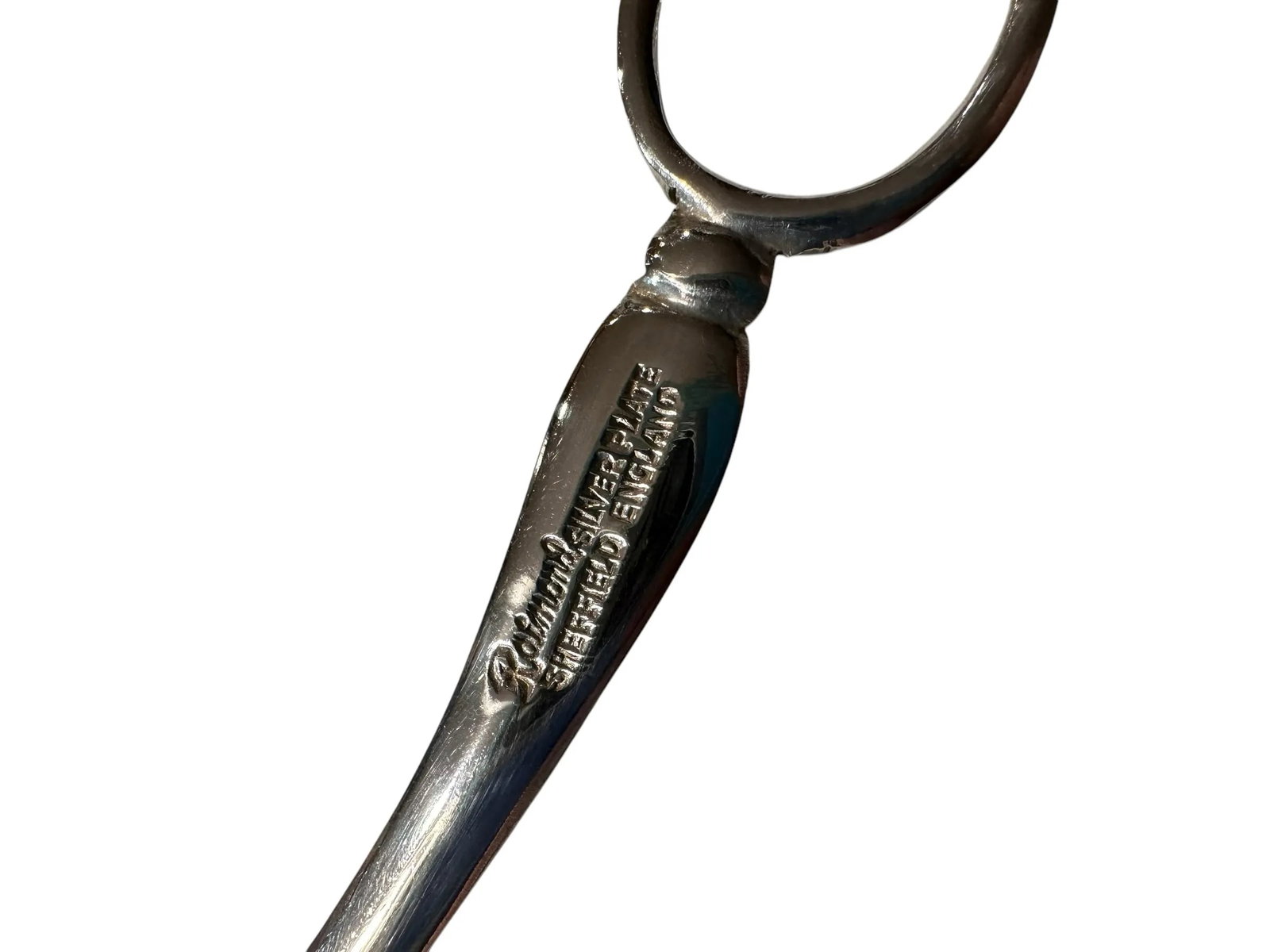 Vintage Raimond Sheffield England Silver Plate Serving Tongs - 3