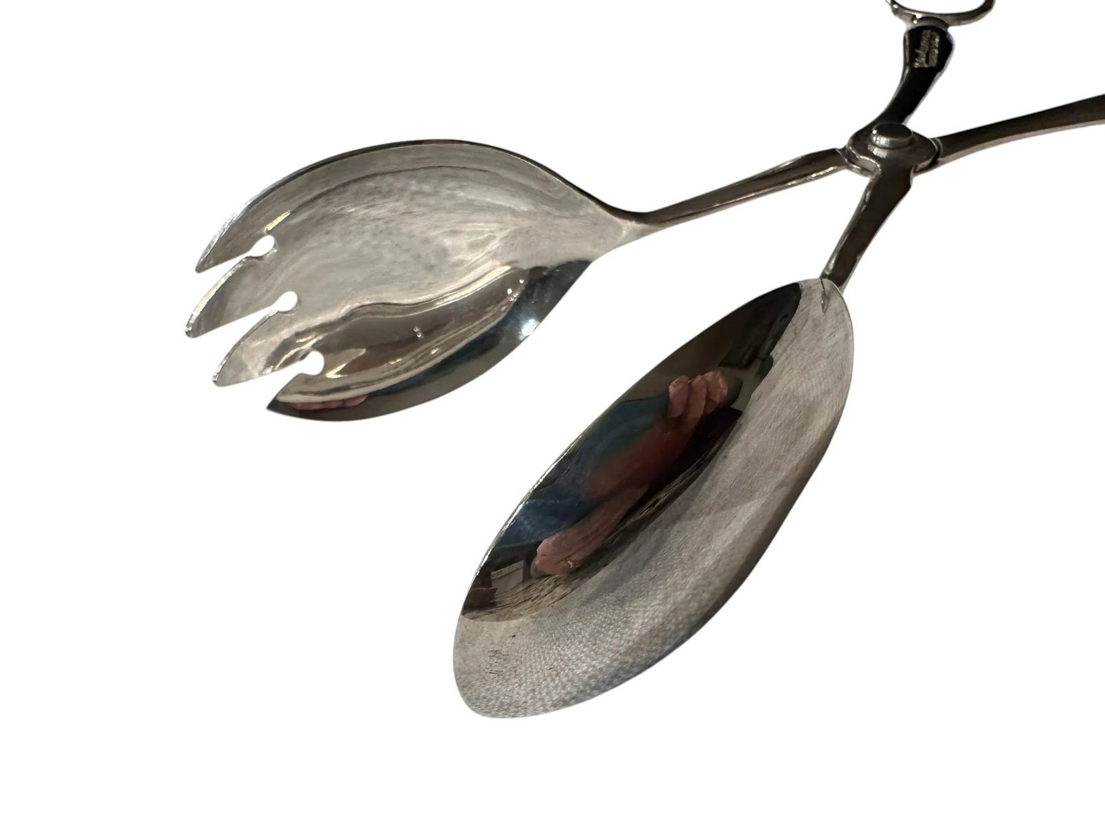 Vintage Raimond Sheffield England Silver Plate Serving Tongs - 6