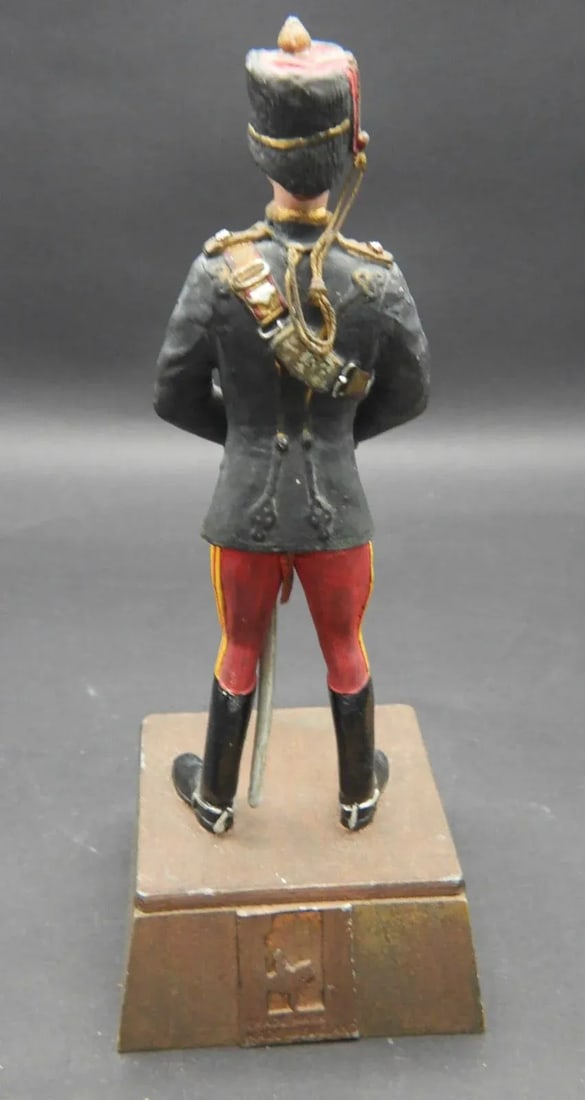 1950s Sentry Box Reed England British Officers Figurines Hussars Lancers Signals - Set of 3 - 3