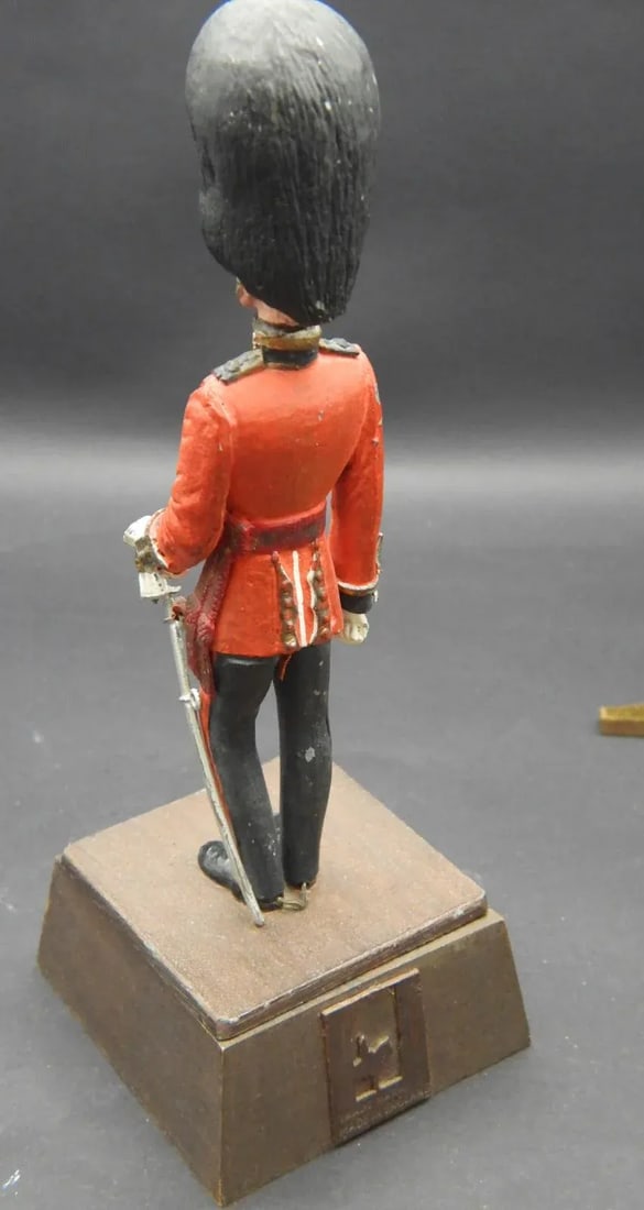 1950s Sentry Box Reed England British Officers Figurines Hussars Lancers Signals - Set of 3 - 7