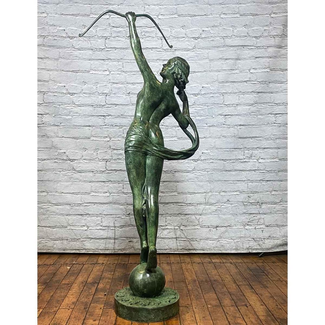 Greco-Roman Bronze Statue of Goddess Diana the Hunter - 4