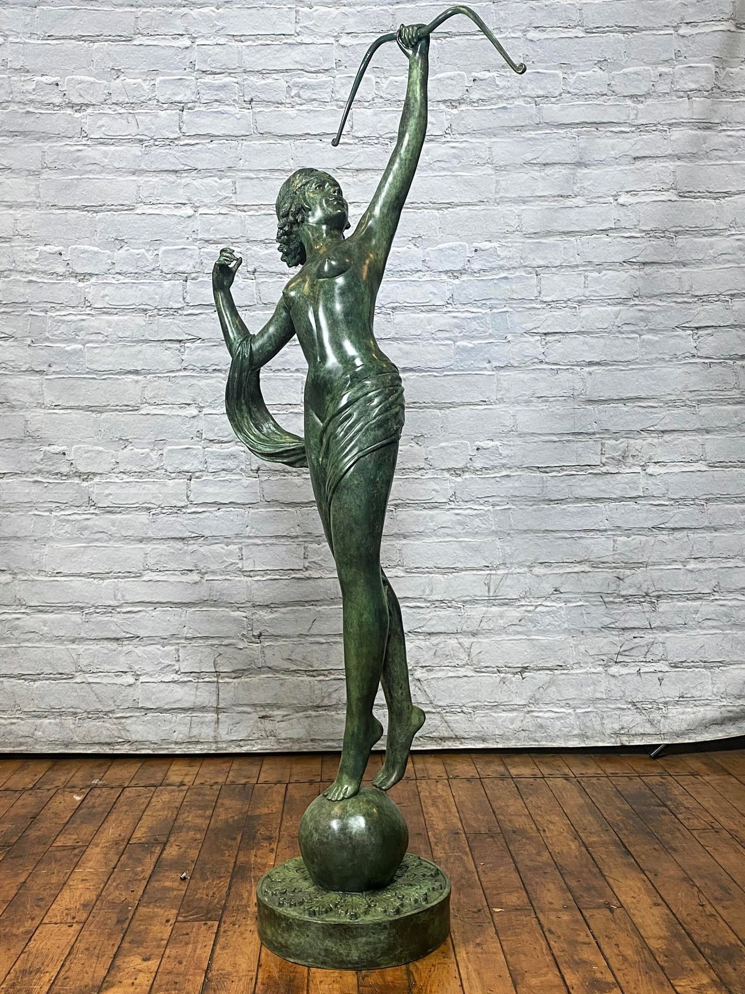 Greco-Roman Bronze Statue of Goddess Diana the Hunter - 5