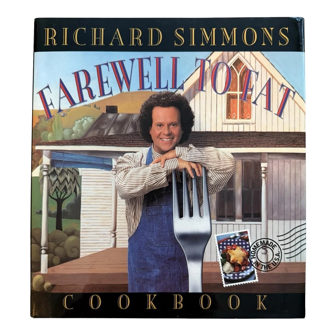 1996 Richard Simmons Cookbook Hardcover First Edition Farewell to Fat (1 of 10)