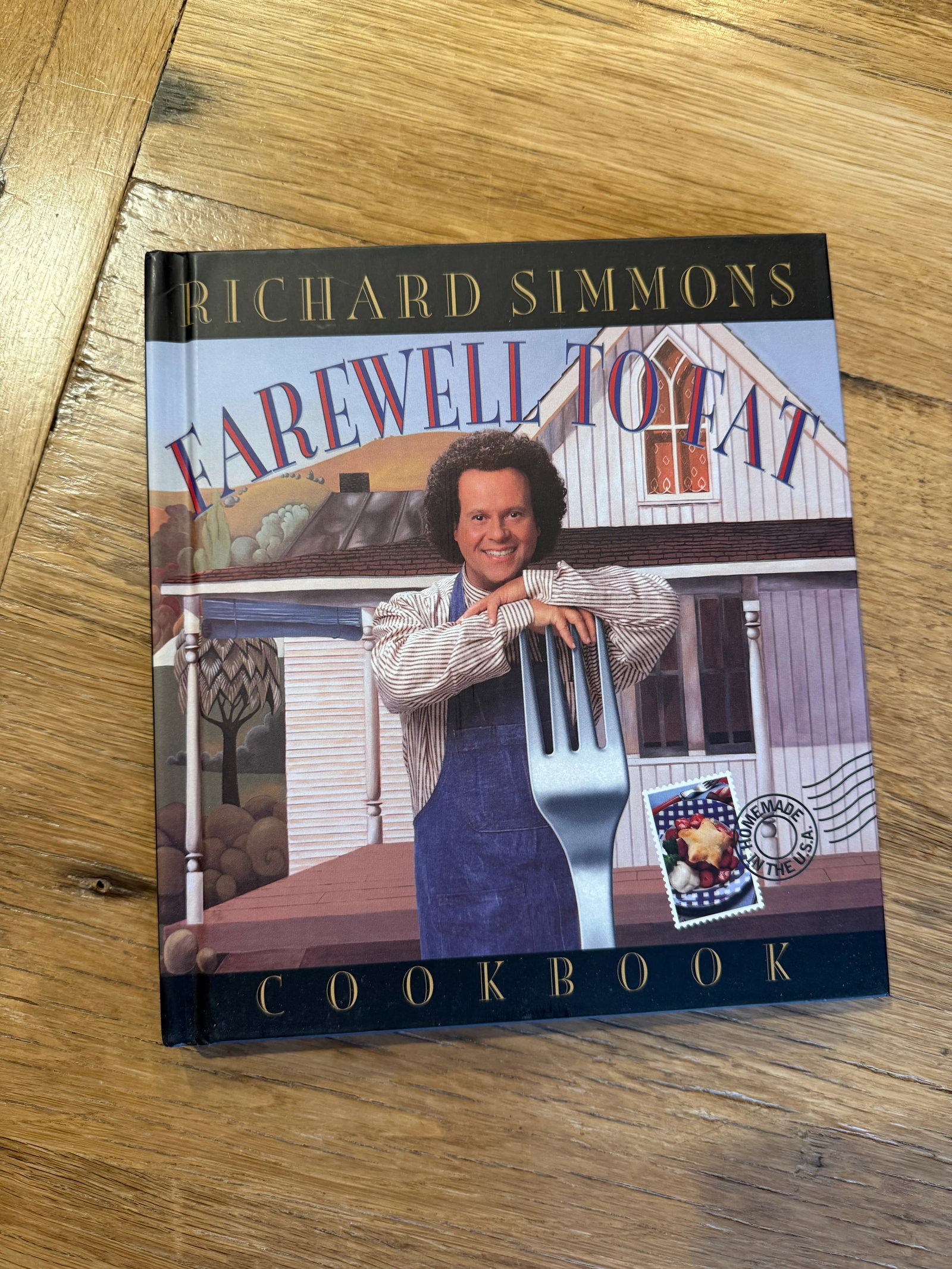 1996 Richard Simmons Cookbook Hardcover First Edition Farewell to Fat - 8