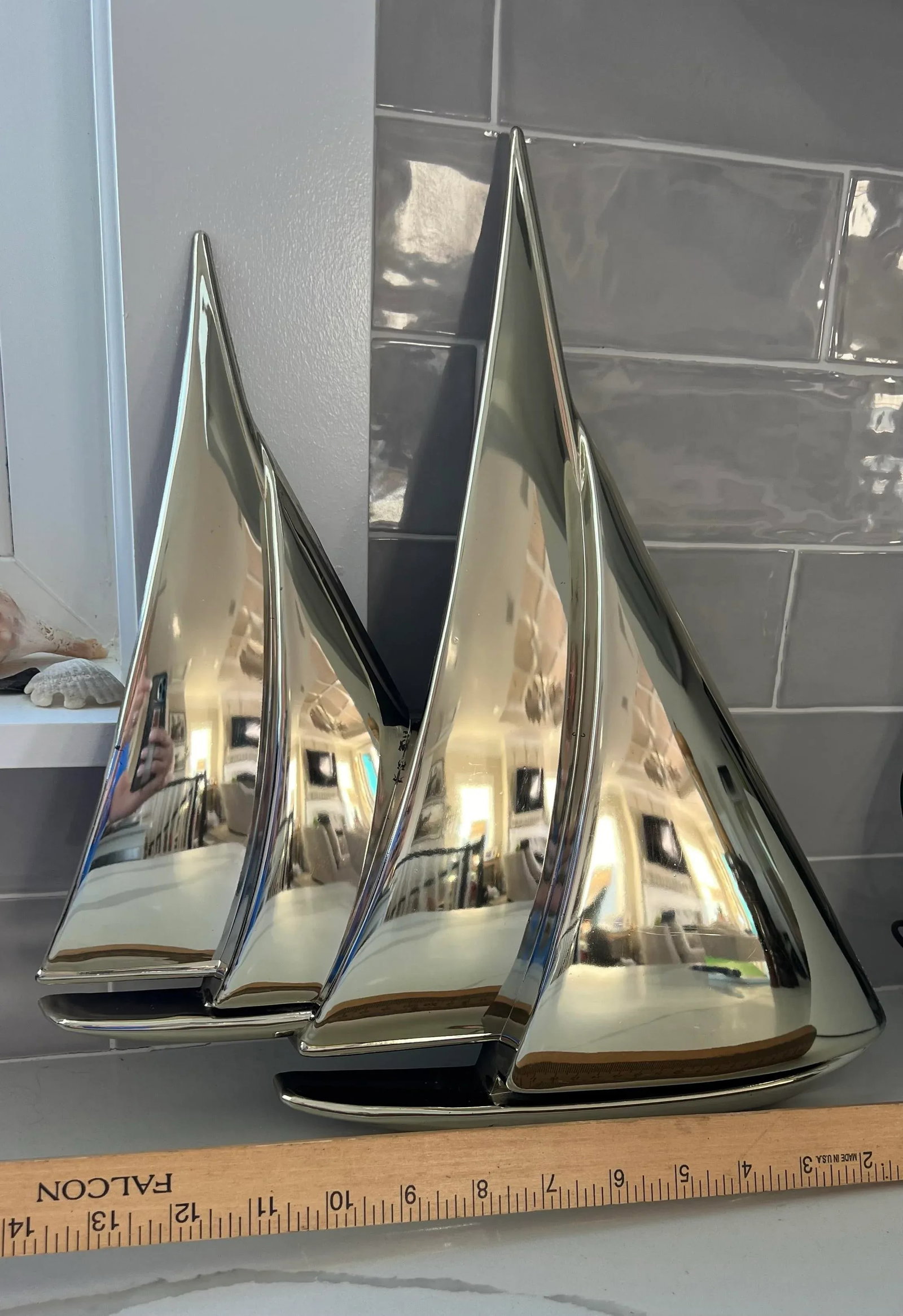 1970s Syroco Sailboats Wall Hanging - 4