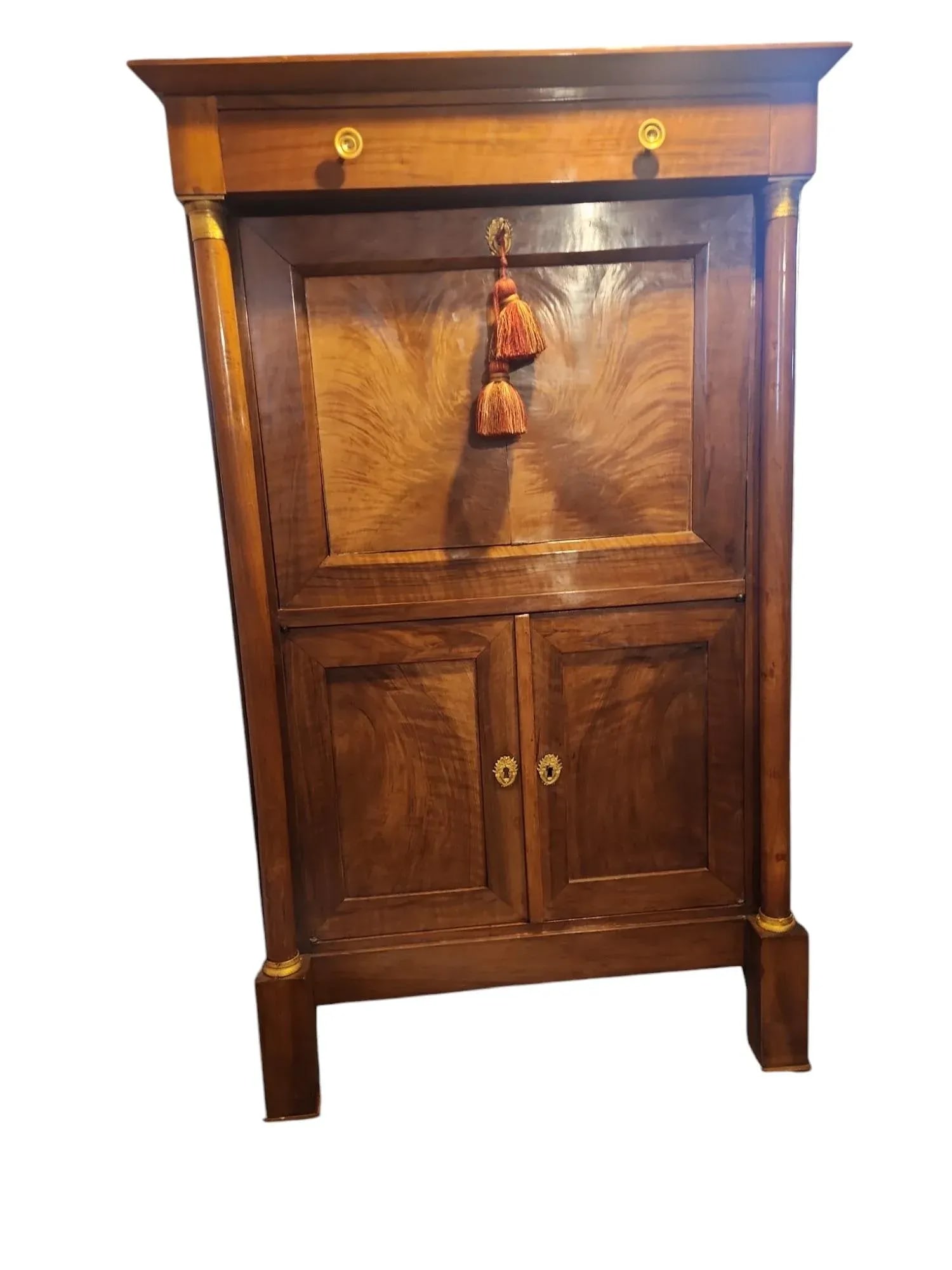 Antique French Empire Secretary Desk - 2