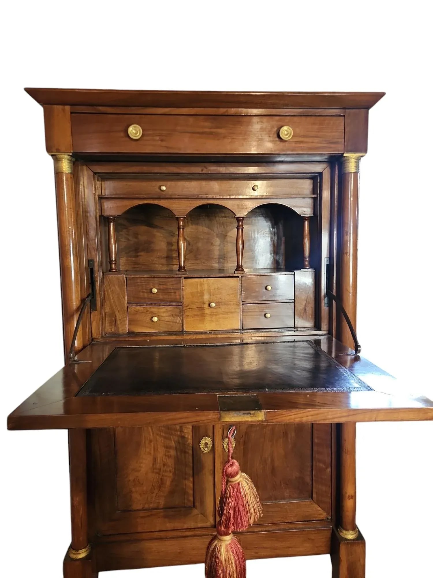 Antique French Empire Secretary Desk - 3