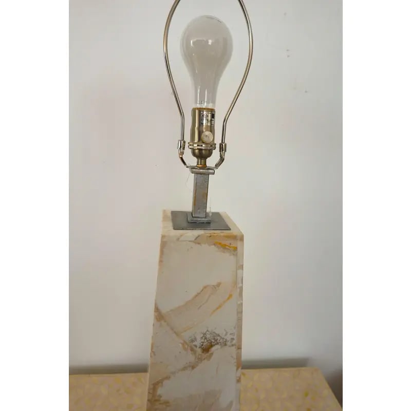Palecek Loren Fossilized Clam Table Lamp - 2
