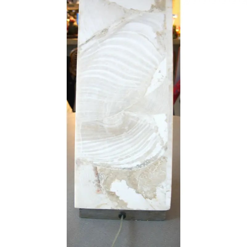 Palecek Loren Fossilized Clam Table Lamp - 4