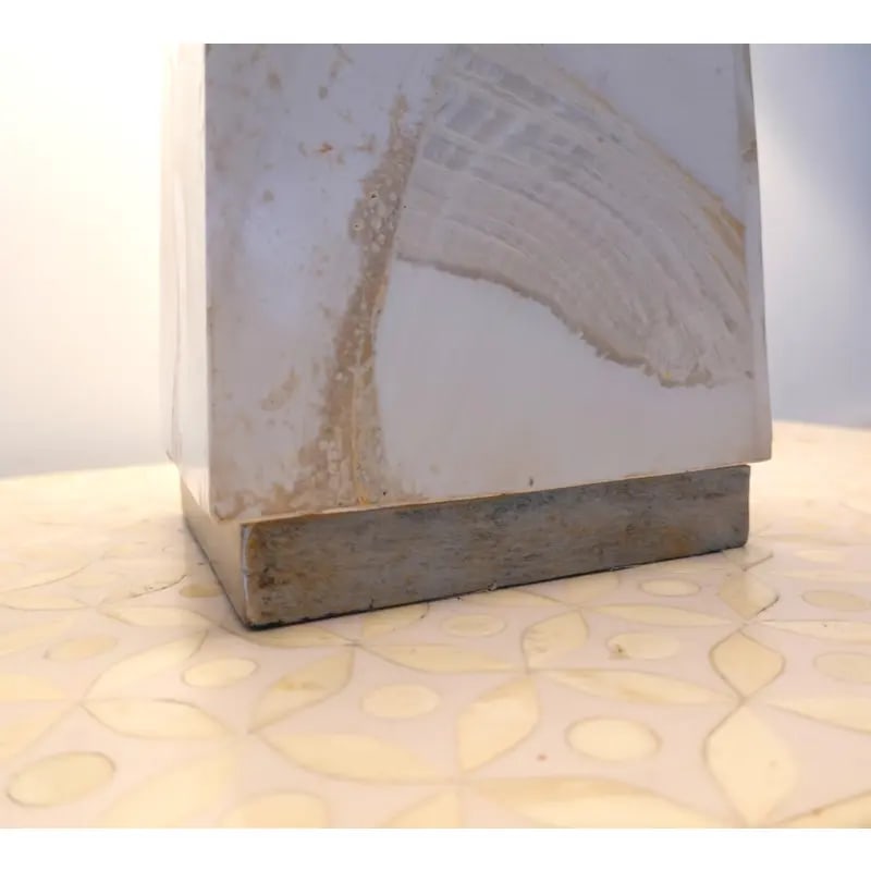 Palecek Loren Fossilized Clam Table Lamp - 7
