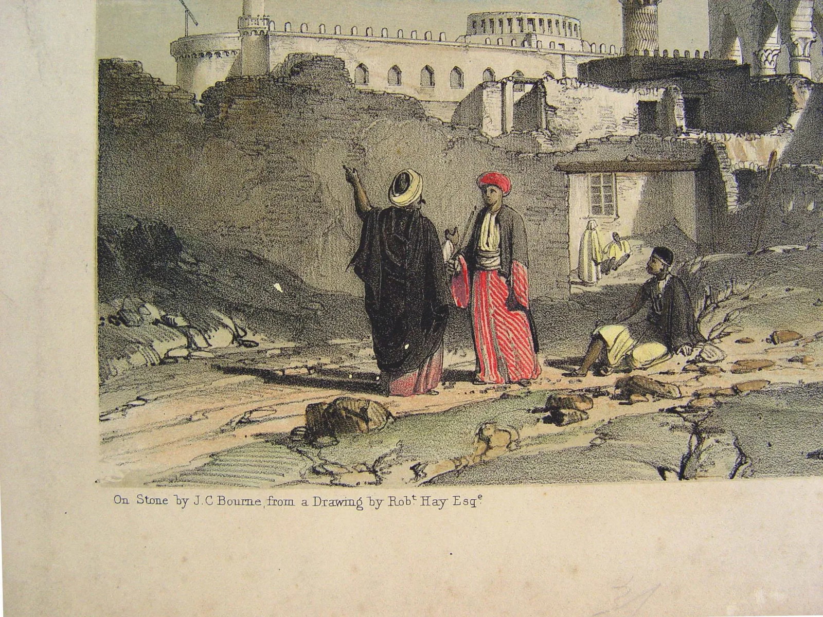 Mid 19th Century Josephs Hall, Cairo Egypt, 1840 - 2