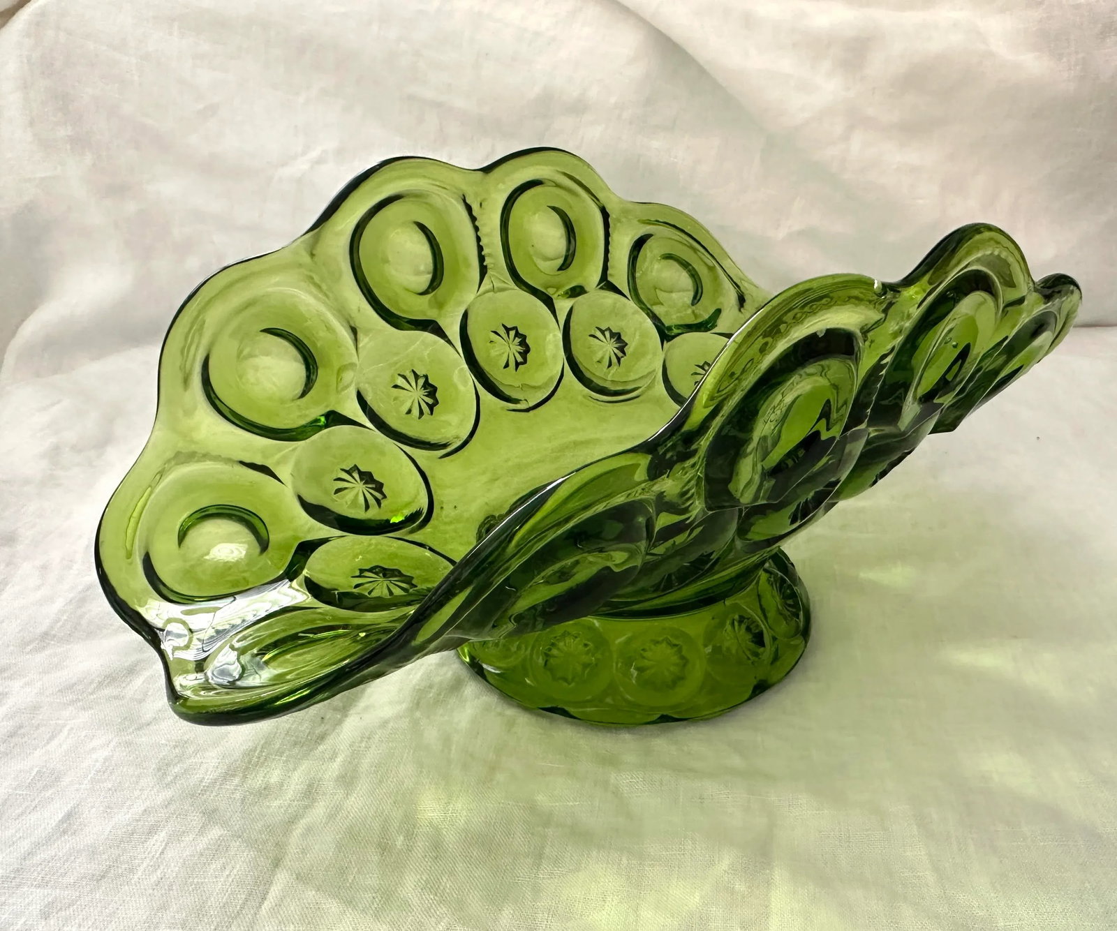 Vintage Moon & Stars Low Banana/Fruit Dish - 2