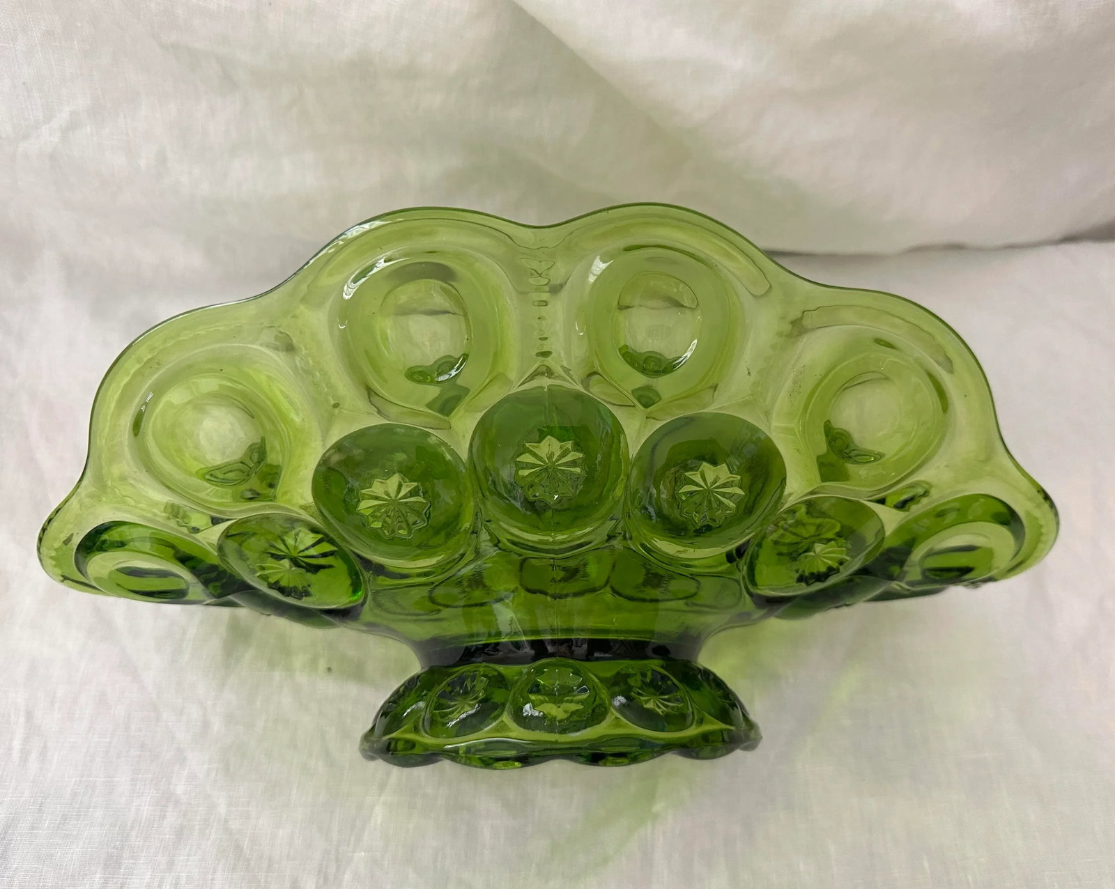 Vintage Moon & Stars Low Banana/Fruit Dish - 3