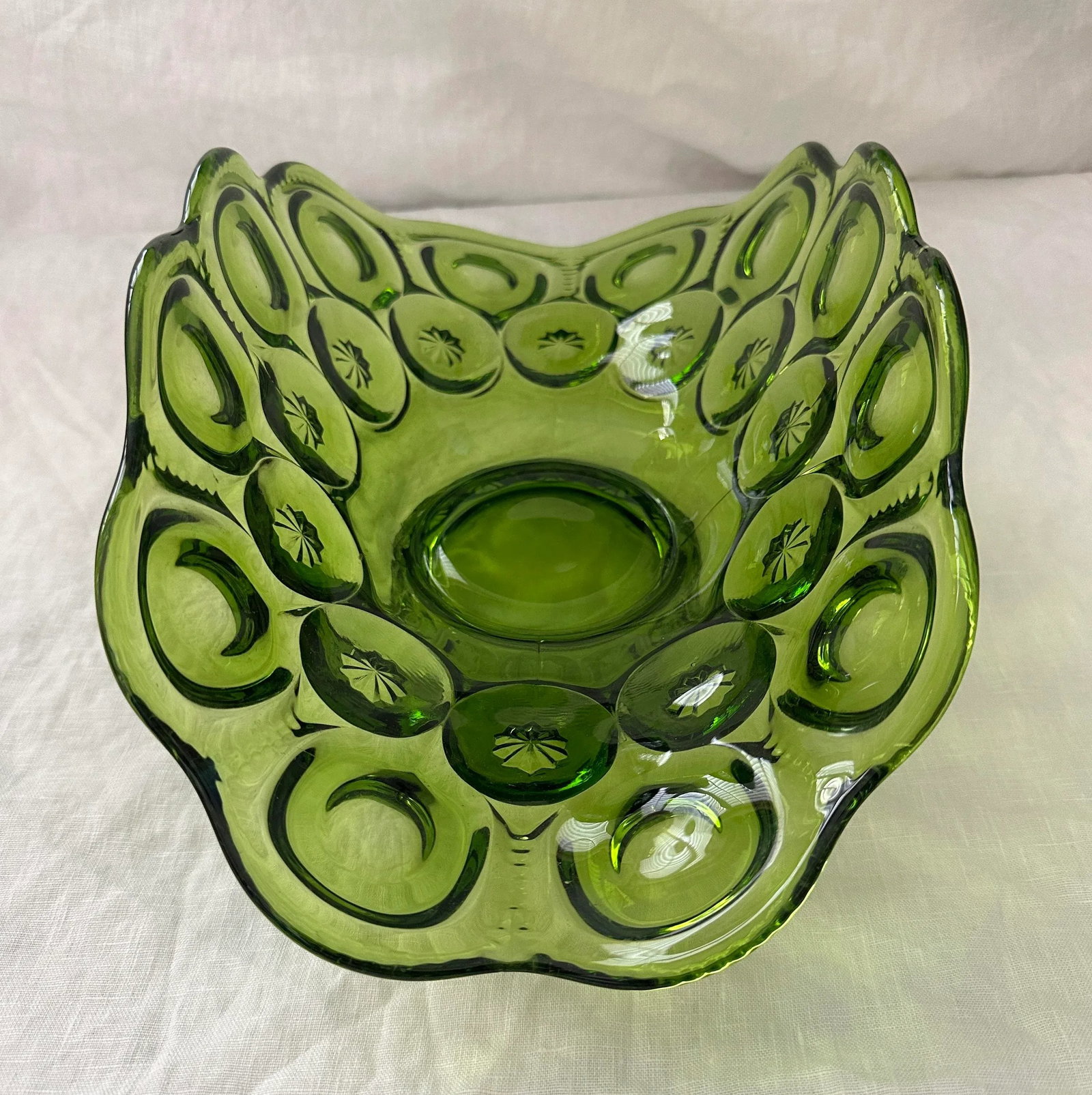 Vintage Moon & Stars Low Banana/Fruit Dish - 5