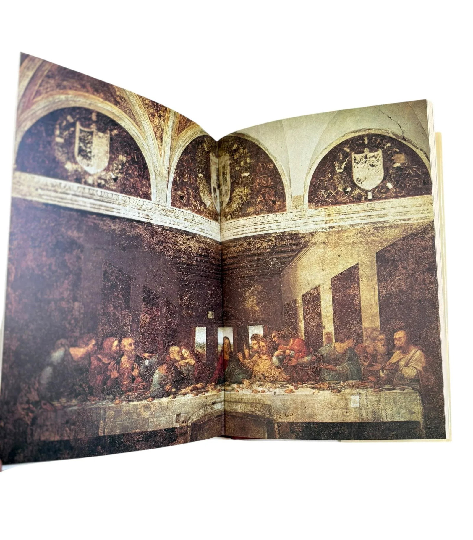 1975 Leonardo Da Vinci Hardcover Art Book - 6