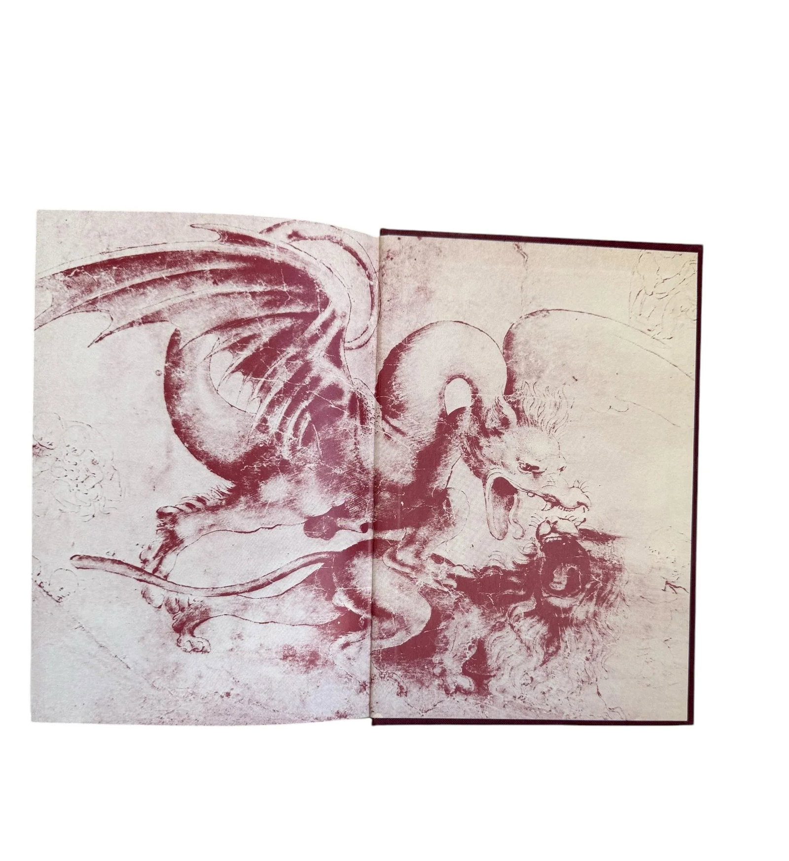 1975 Leonardo Da Vinci Hardcover Art Book - 9