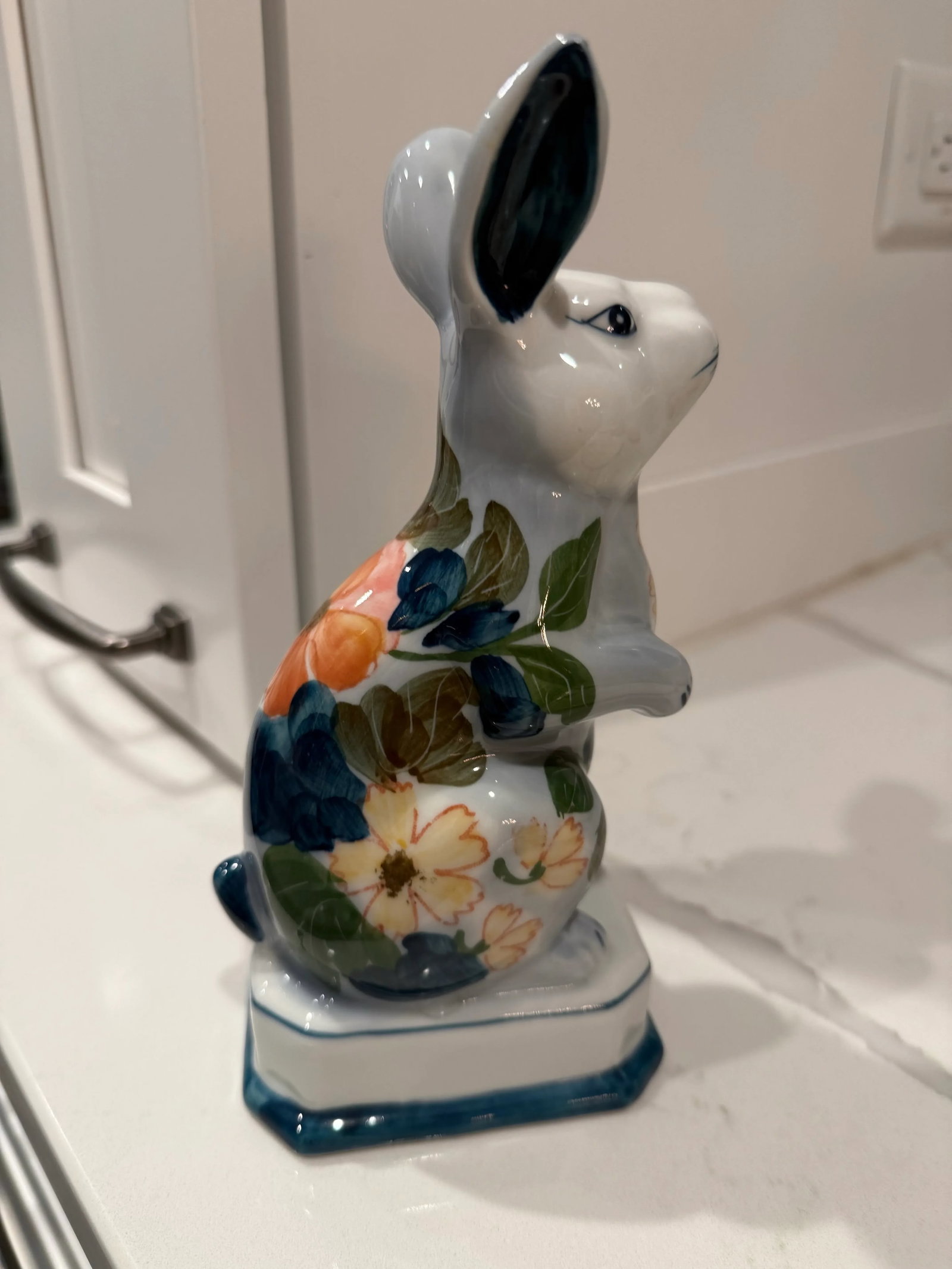 Vintage Floral Bunny Rabbit - 10