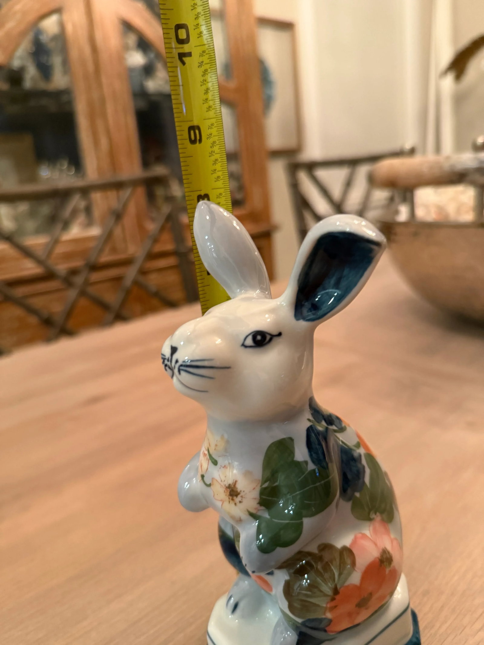 Vintage Floral Bunny Rabbit - 3