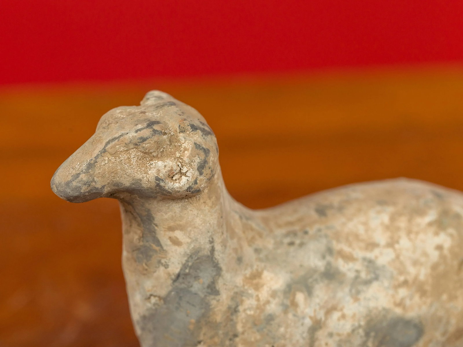 Small Chinese Han Dynasty Terracotta Sheep Mingqi, circa 202 BC-200 AD - 11