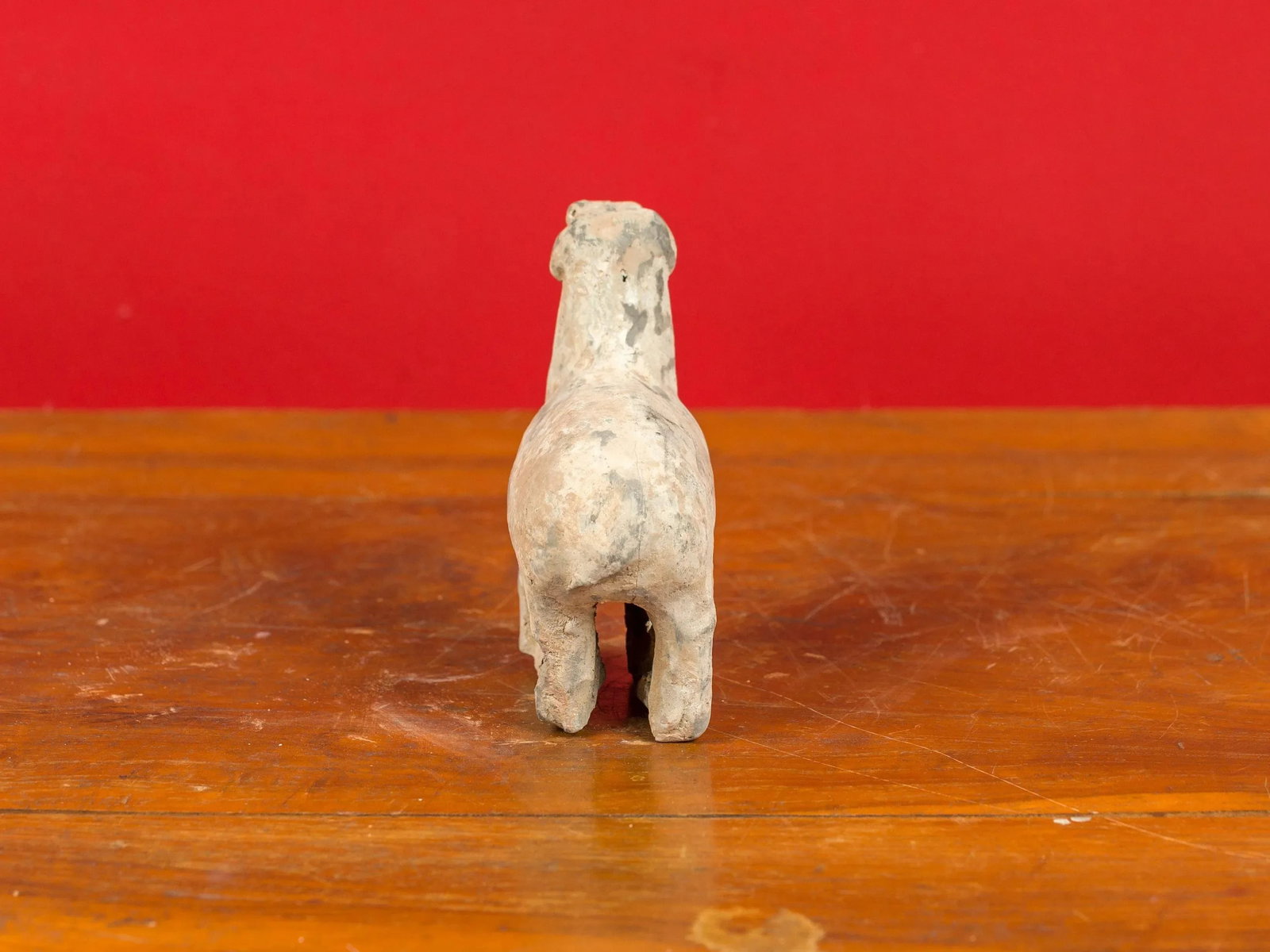 Small Chinese Han Dynasty Terracotta Sheep Mingqi, circa 202 BC-200 AD - 12