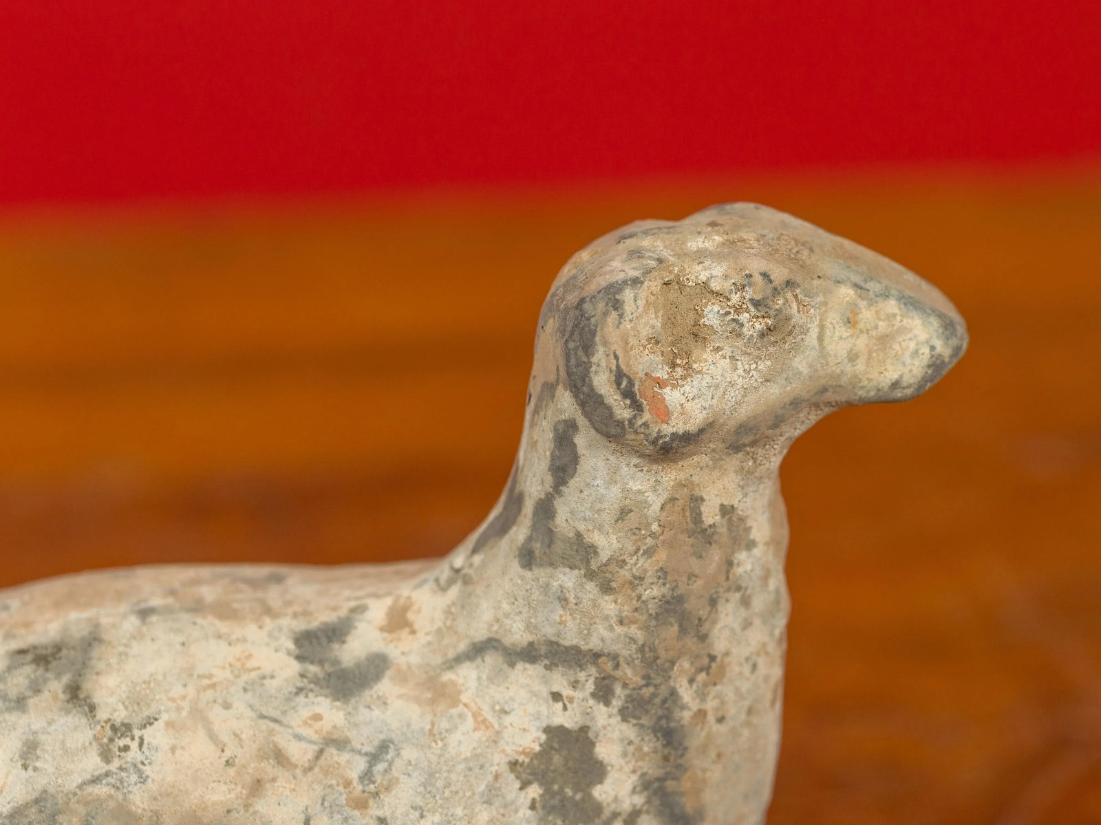 Small Chinese Han Dynasty Terracotta Sheep Mingqi, circa 202 BC-200 AD - 3
