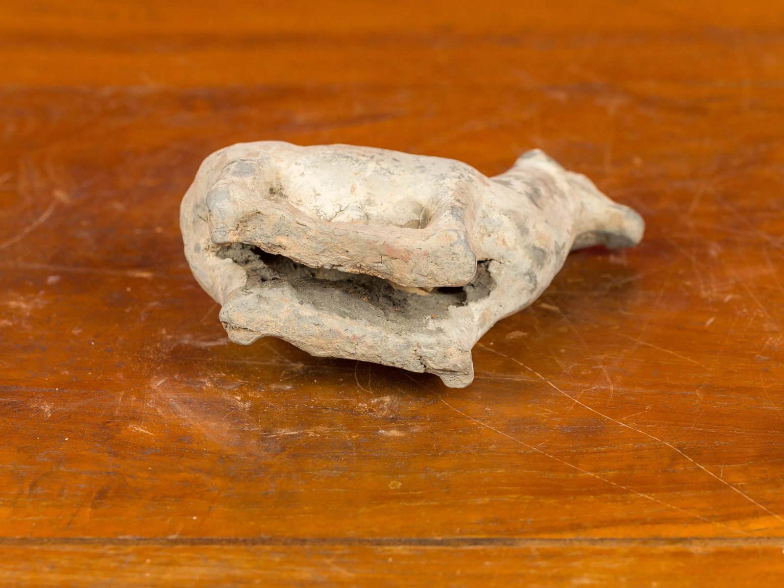 Small Chinese Han Dynasty Terracotta Sheep Mingqi, circa 202 BC-200 AD - 5