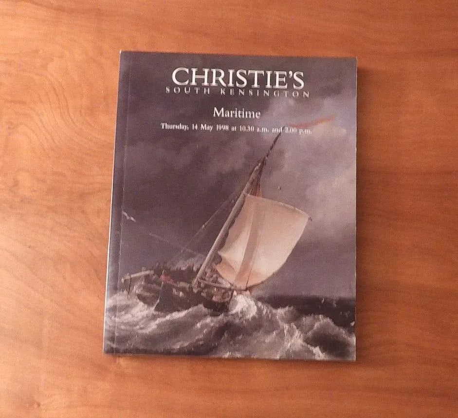 Christie's London Maritime Art & Memorabilia Auction Catalog 1998 - 4