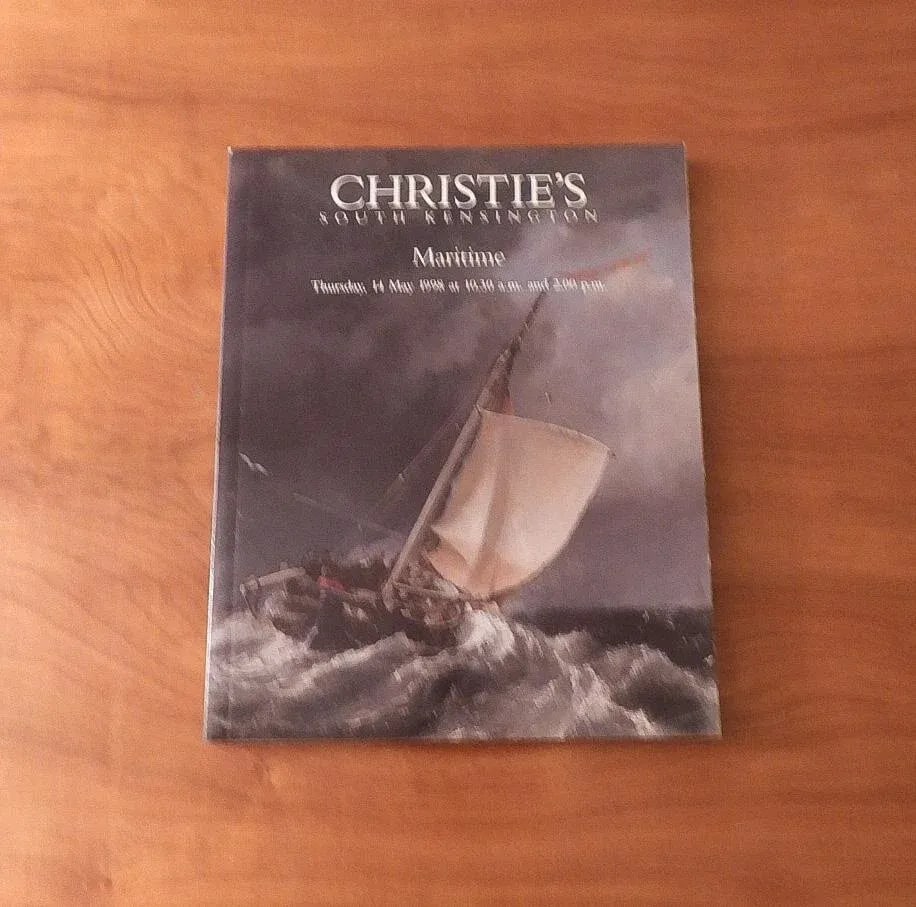 Christie's London Maritime Art & Memorabilia Auction Catalog 1998 - 5