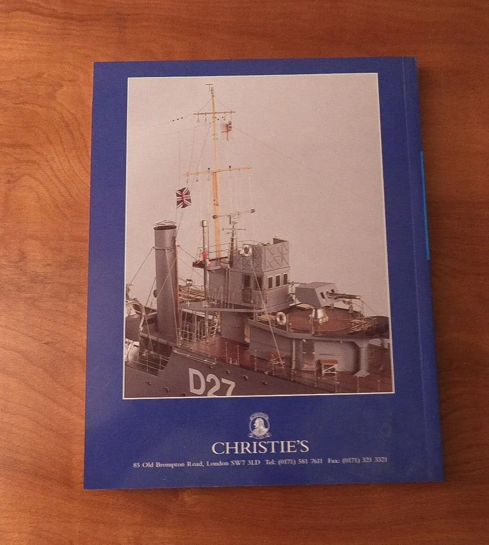 Christie's London Maritime Art & Memorabilia Auction Catalog 1998 - 6